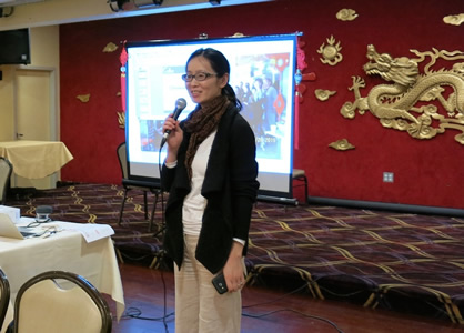 yuminap_gave a presentation